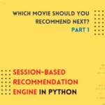 Session-based recommendation engine in Python part 1